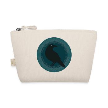 Raven Celtic - Organic Pouch - nature - Front