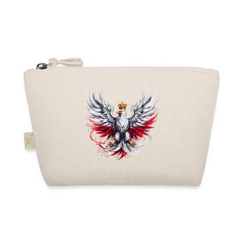 Pologne Polska Polonais Rouge Blanc Aigle Couronne Dorée - Trousse biologique - nature - Devant