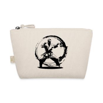 Karaté Homme Silhouette - Trousse biologique - nature - Devant