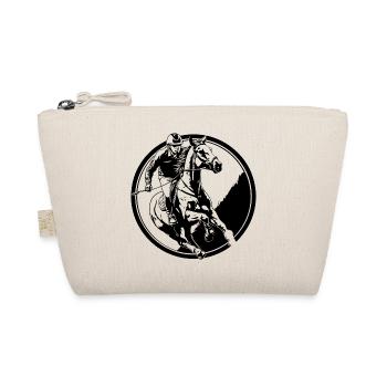 Équitation Cheval Homme Silhouette - Trousse biologique - nature - Devant
