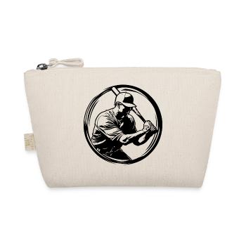 Baseball Homme Silhouette - Trousse biologique - nature - Devant
