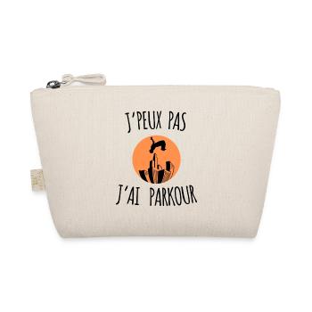 JE PEUX PAS J'AI PARKOUR - Trousse biologique - nature - Devant