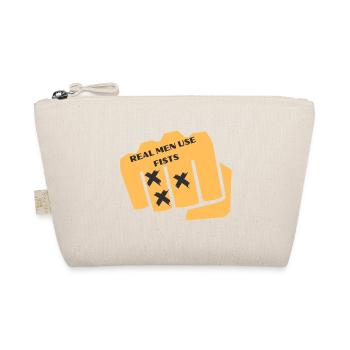 Fists Card Graphic - Organic Pouch - nature - Front