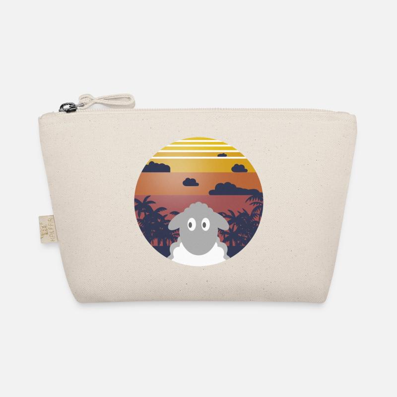 Sheep at sunset Organic Pouch