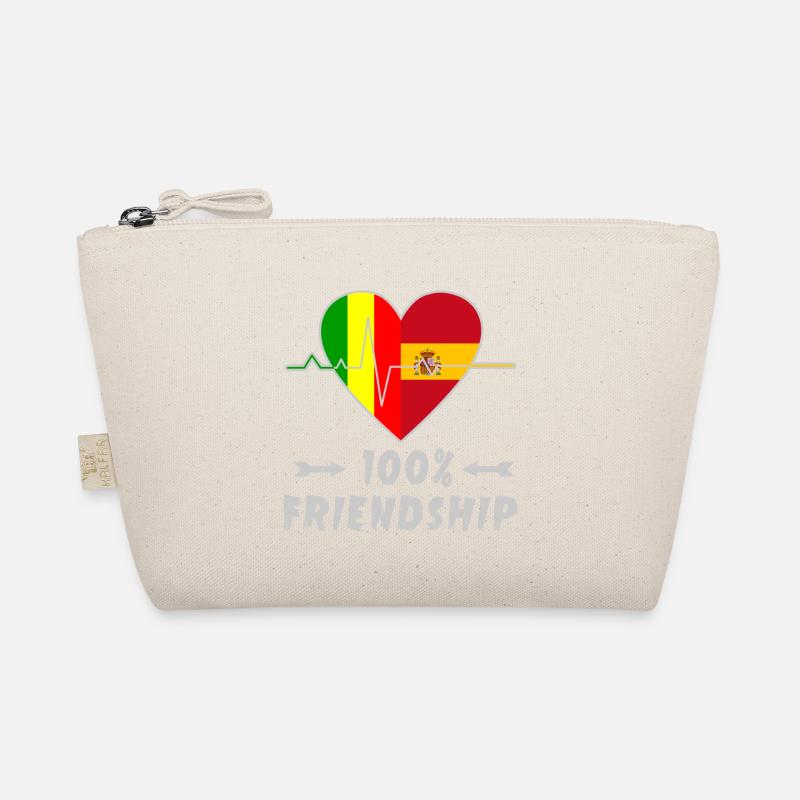 Mali and Spain 100% friendship Organic Pouch