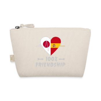 100% amitié entre le Japon et l'Espagne - Trousse biologique - nature - Devant