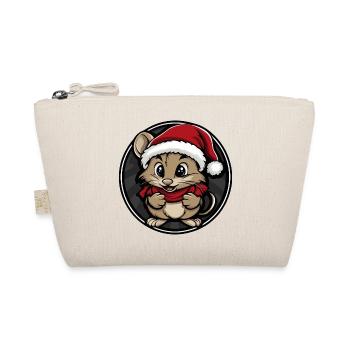 Souris Noël Animal - Trousse biologique - nature - Devant