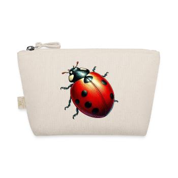Marienkäfer - Bio-Täschchen - Natur - Vorne