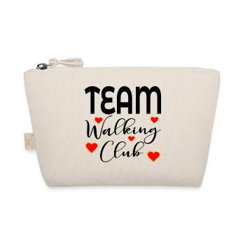 TEAM-WALKING-CLUB - Bio-Täschchen - Natur - Vorne