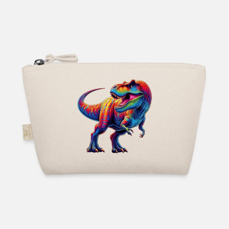 Dinosaurier - Bio-Täschchen - Natur
