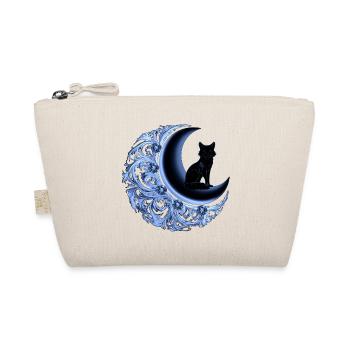 Gothic-Fuchs mit mondsichel, schlafzimmer Deko - Bio-Täschchen - Natur - Vorne