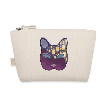 Lantern Neko Mask - Organic Pouch - nature - Front