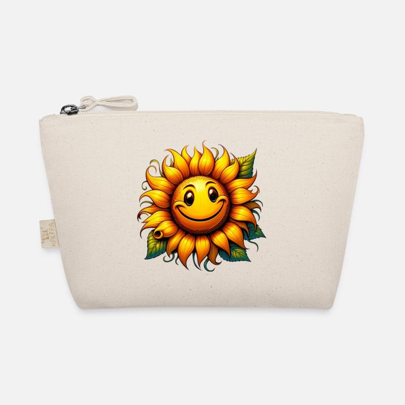 Sonnenblume - Bio-Täschchen - Natur