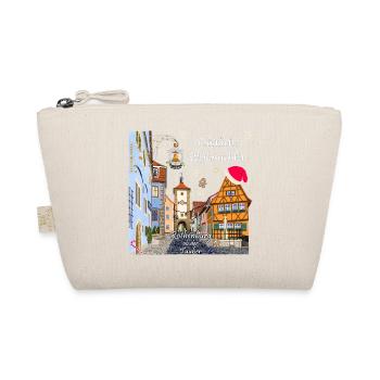 Rothenburg ob der Tauber, Merry Christmas - Organic Pouch - nature - Front