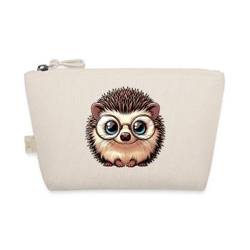 Hedgehog - Organic Pouch - nature - Front