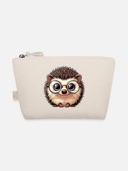 Igel - Bio-Täschchen - Natur - Vorne