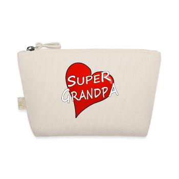 SUPER GRANDPA - Bio-Täschchen - Natur - Vorne