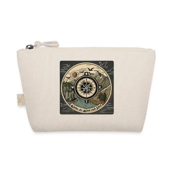 Where the Wind Takes Us – Nature Compass Design - Organic Pouch - nature - Front