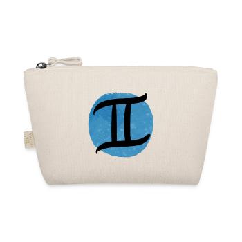 Zodiac sign Gemini - Organic Pouch - nature - Front