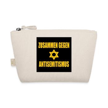 zusammen gegen antisemitismus - Bio-Täschchen - Natur - Vorne