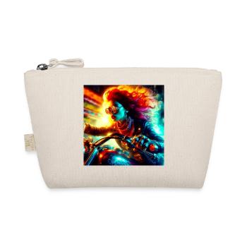 Cyberpunk Moto - Organic Pouch - nature - Front