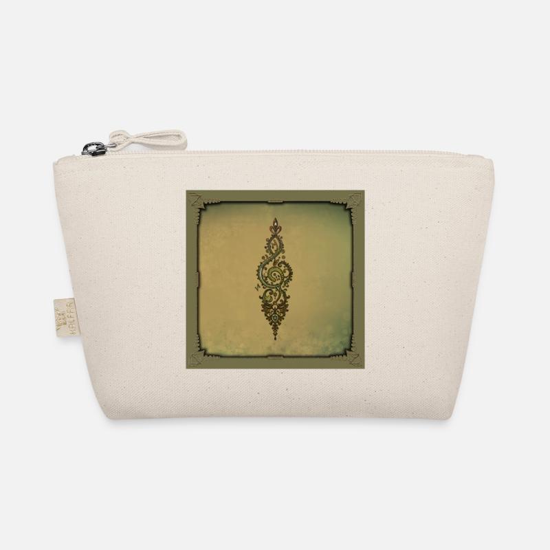 Ornate treble clef Organic Pouch