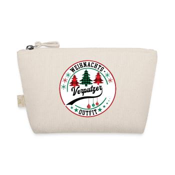 Verputzer Weihnachten Kollege Stuckateur Handwerk - Bio-Täschchen - Natur - Vorne