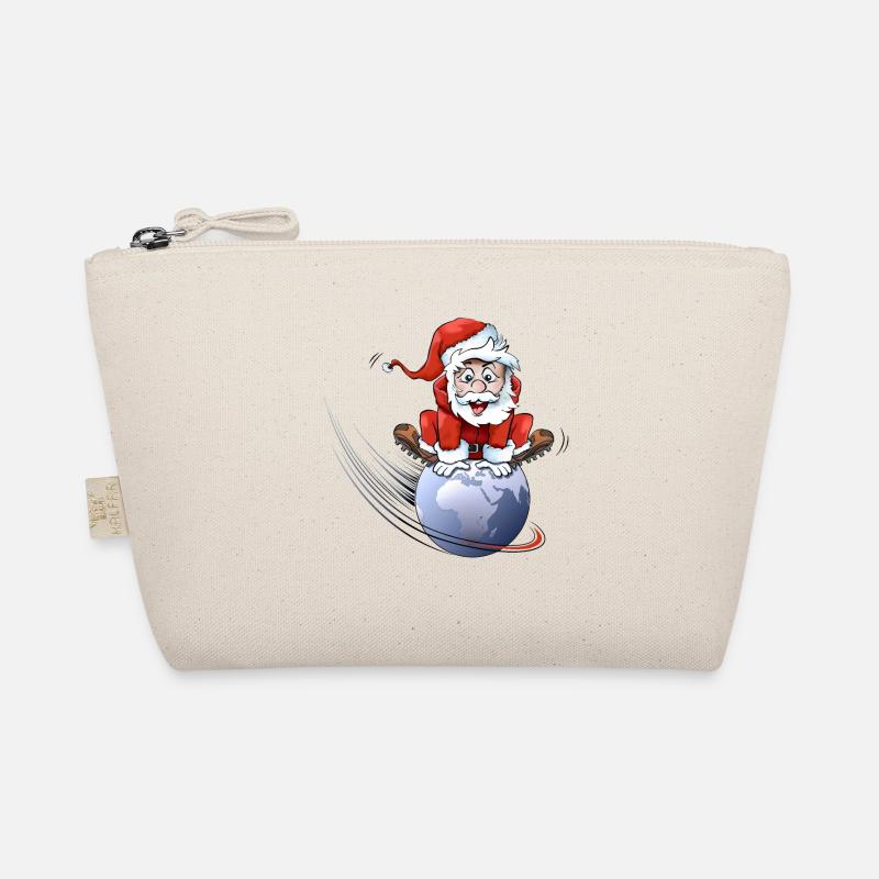 Santa Claus - Bio-Täschchen - Natur