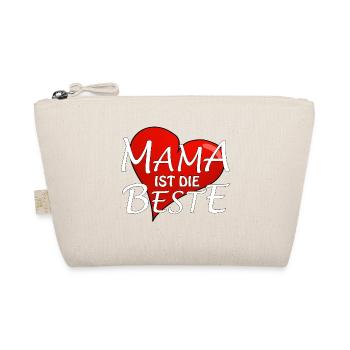MOM IS THE BEST - Organic Pouch - nature - Front