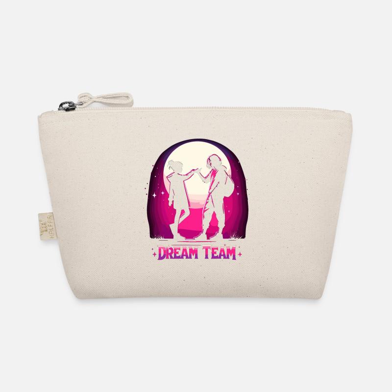 Mutter und Tochter cooles Traumteam Team Geschenk Bio-Täschchen