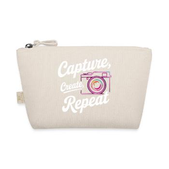 Capture Create Repeat - Organic Pouch - nature - Front