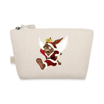 Santa's help - the Easter Bunny - Organic Pouch - nature - Front