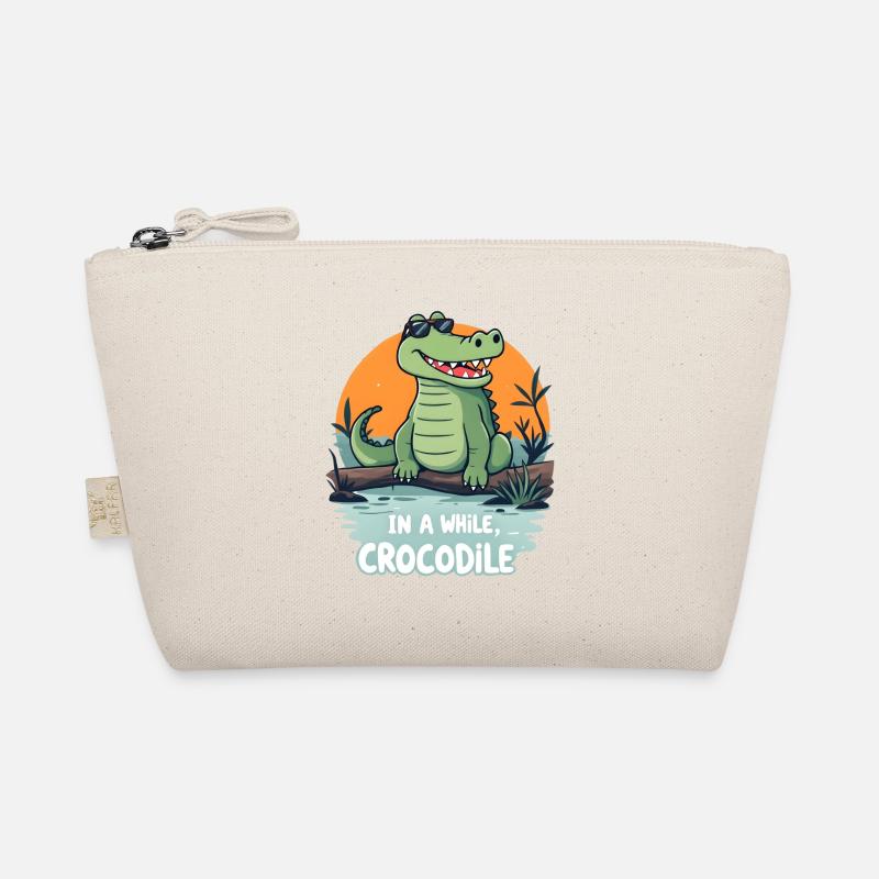 Lustiges Krokodil - In a while crocodile Organic Pouch
