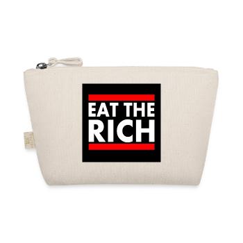 Eat the rich - Bio-Täschchen - Natur - Vorne