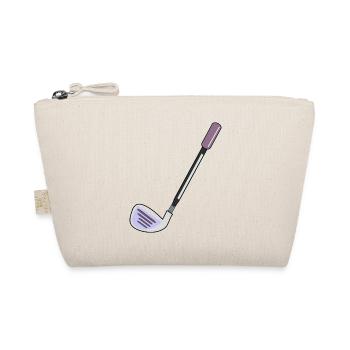 GOLF CLUBS PLAYING GOLF - Organic Pouch - nature - Front