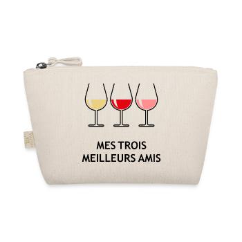 Mes Trois Meilleurs Amis (Vin / Bombé Ouvert) - Trousse biologique - nature - Devant