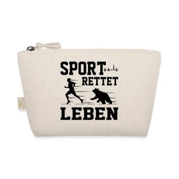 Sport Saves Lives - Funny Athletes - Organic Pouch - nature - Front