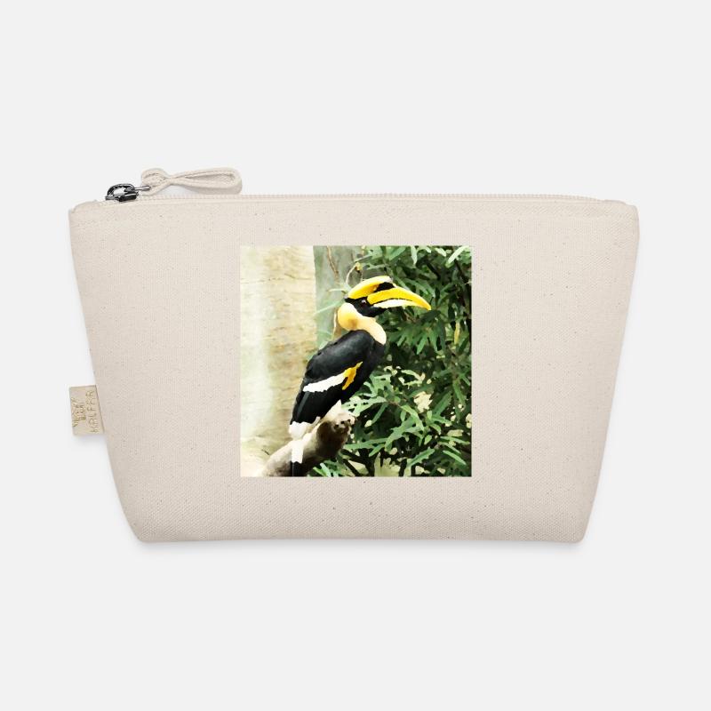 Animal: Hornbill Organic Pouch