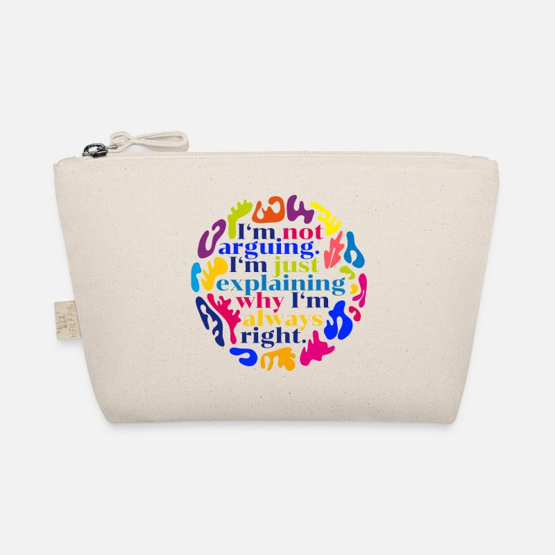 I'm not arguing Bio-Täschchen