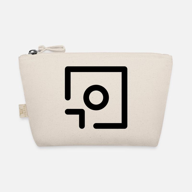 Photo Camera Save Abstract Floppy Disk Icon Gift Organic Pouch