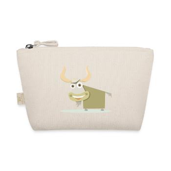 Cheerful illustration of a Tibetan cow. - Organic Pouch - nature - Front