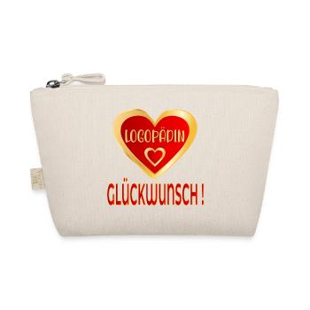 GLÜCKWUNSCH LOGOPÄDIN LOGOPÄDIE - Bio-Täschchen - Natur - Vorne