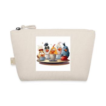 The Coffee Cup Stacking Squad - Organic Pouch - nature - Front