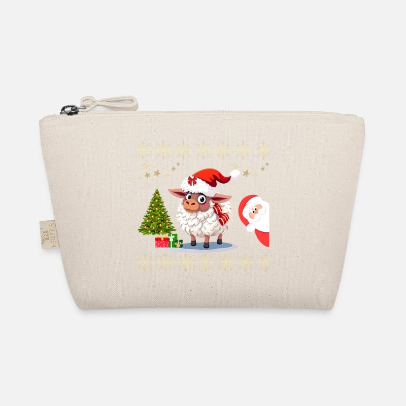 Mouton Festif de Noël - Pulls et Habits Mignons Trousse biologique