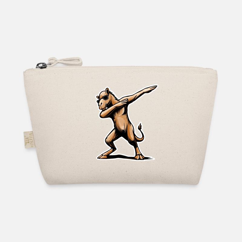 Stylish Dabbing Dromedary Design Gift Organic Pouch