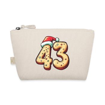 43 Number Christmas Cookie - Organic Pouch - nature - Front