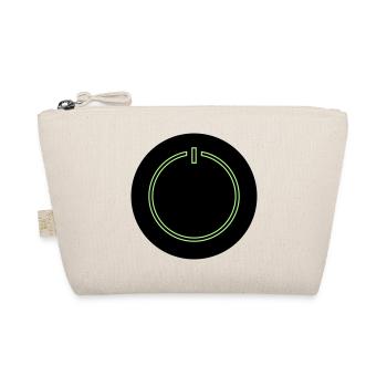 Power Button - Organic Pouch - nature - Front