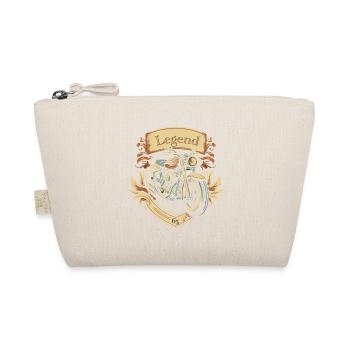 Legend 1965 – Vintage motorcycle design - Organic Pouch - nature - Front
