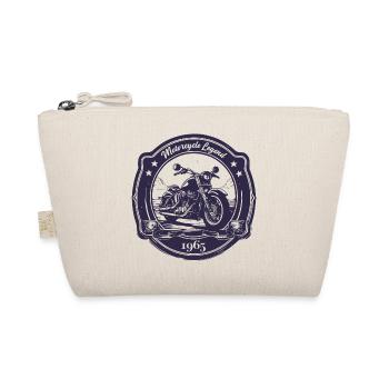 Legend 1965 – Vintage motorcycle design - Organic Pouch - nature - Front