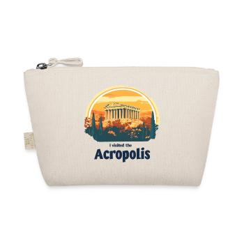 Akropolis in Athen bei Sonnenuntergang - Bio-Täschchen - Natur - Vorne